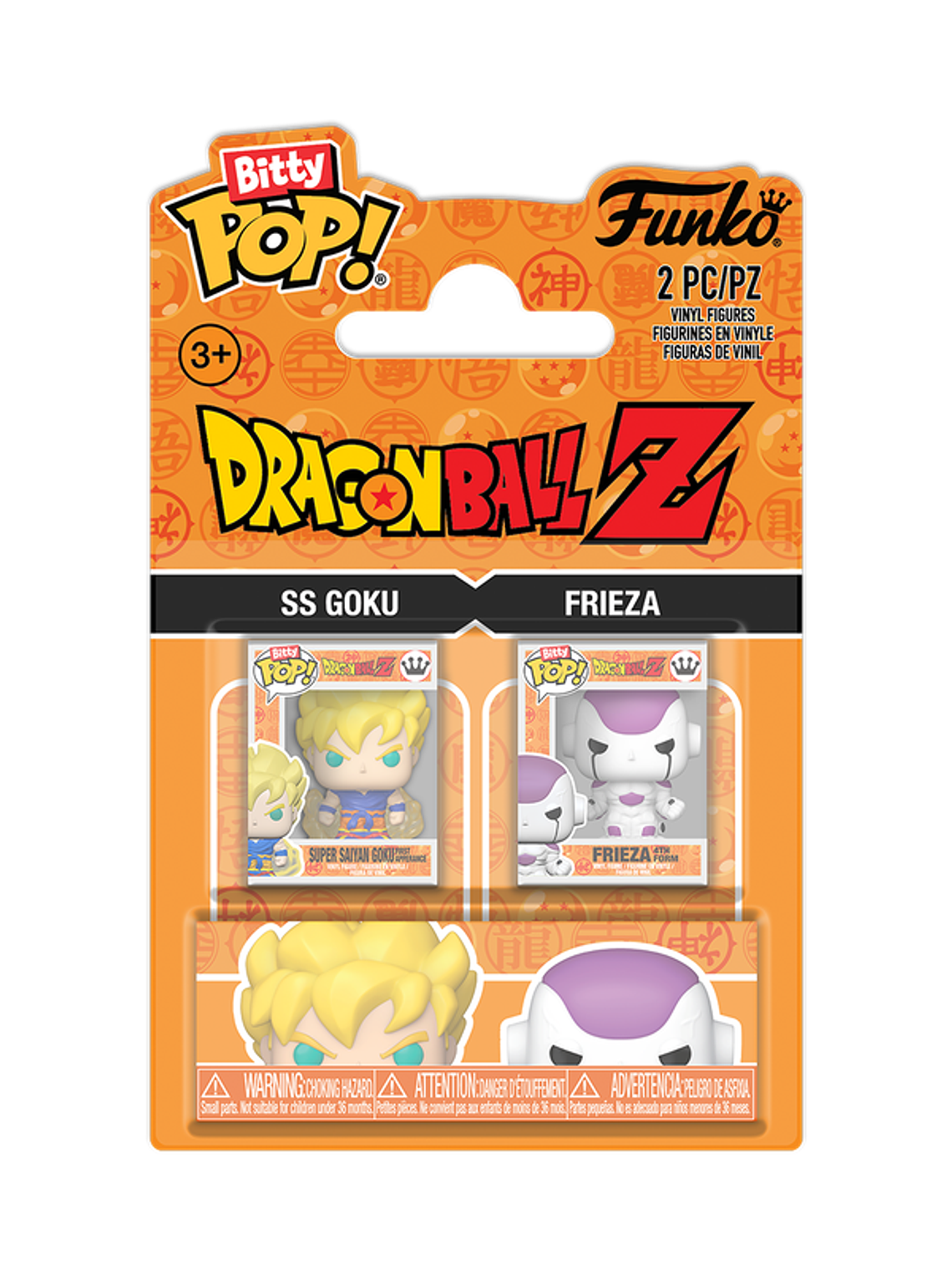 PREVENTA | Bitty Pop! SS Goku and Frieza | Dragon Ball Z 1
