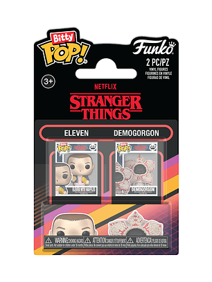 PREVENTA | Bitty Pop! Eleven and Demogorgon 2 Pack | Stranger Things