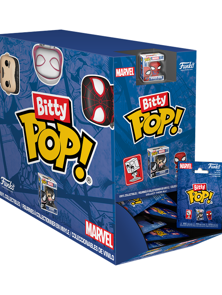 PREVENTA | Bitty Pop! Mystery Bag Spider Man | Marvel 1