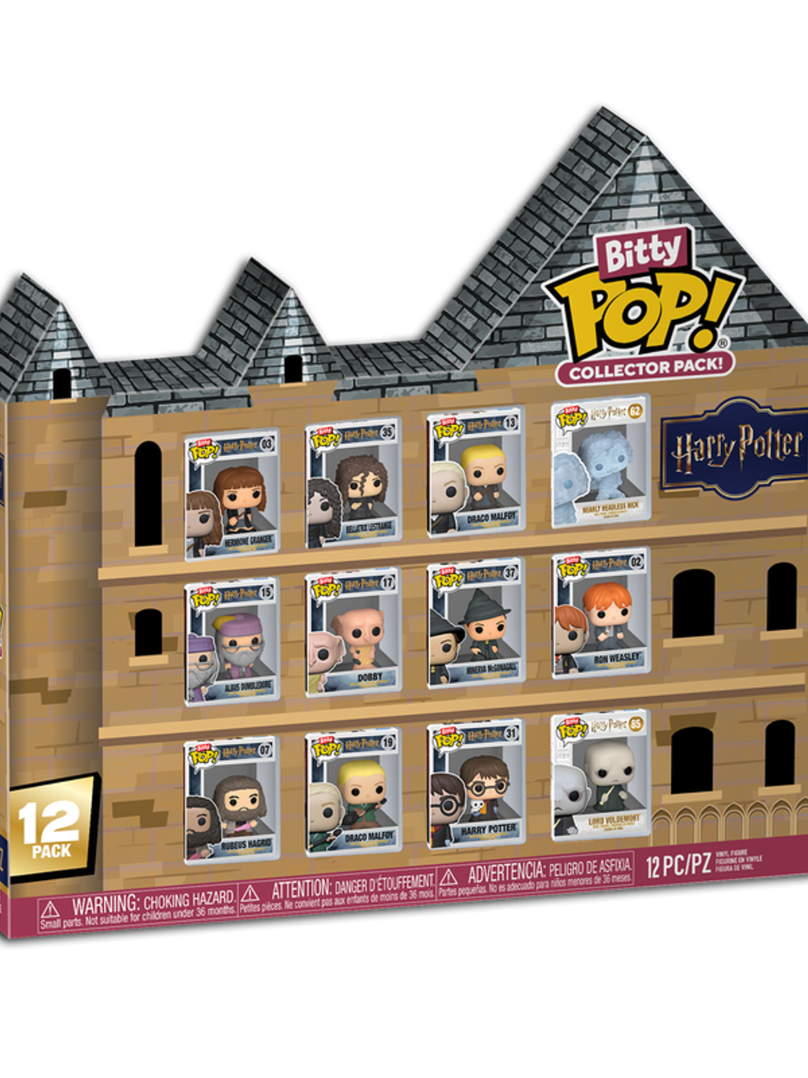 PREVENTA | Bitty Pop! Collector Pack Harry Potter 12-Pack | Harry Potter 1