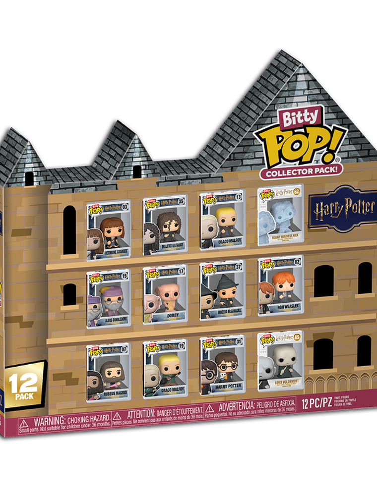 PREVENTA | Bitty Pop! Collector Pack Harry Potter 12-Pack | Harry Potter 1