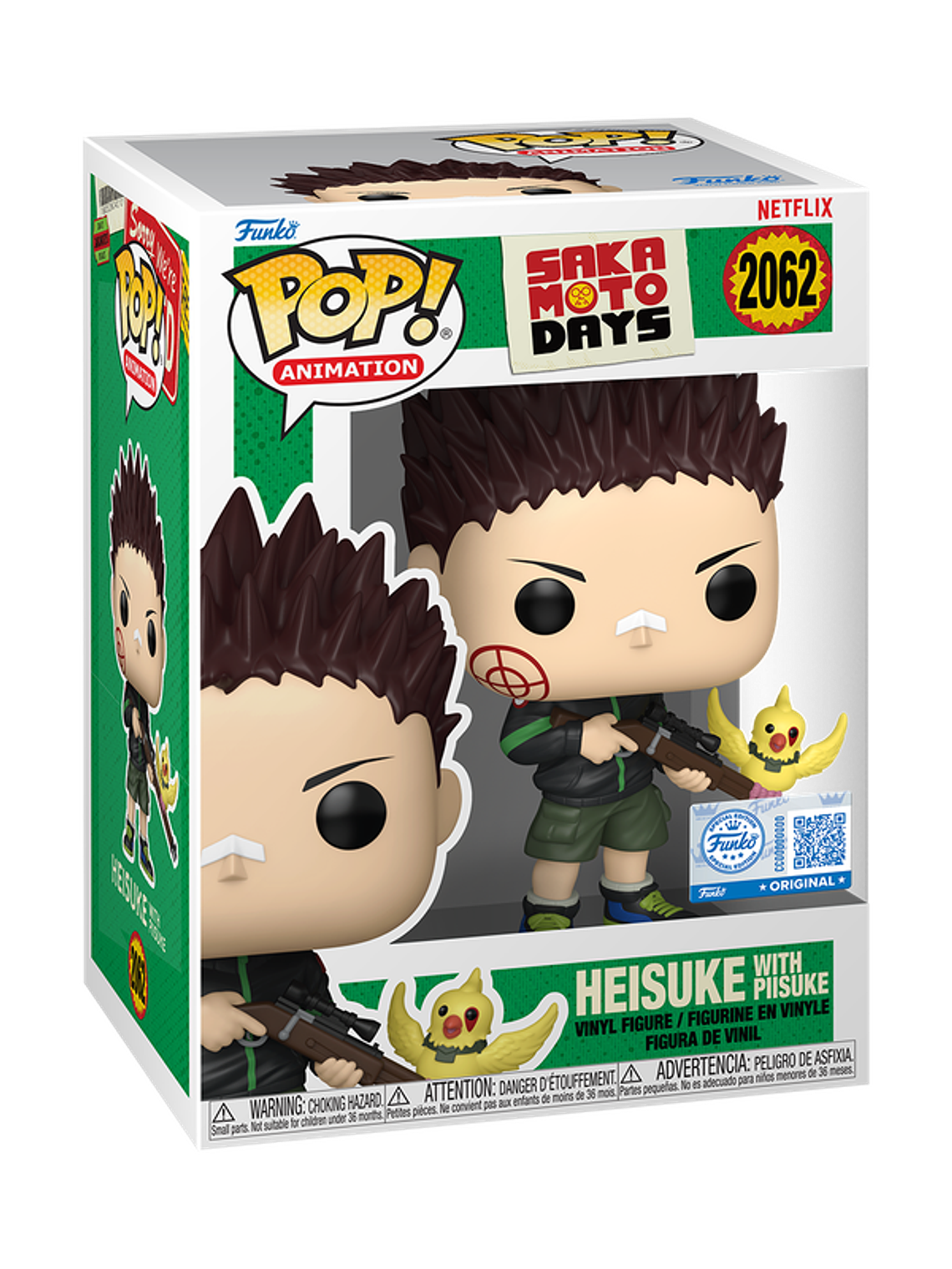 PREVENTA | Funko Pop! Heisuke with Piisuke 2062 | Sakamoto Days 1