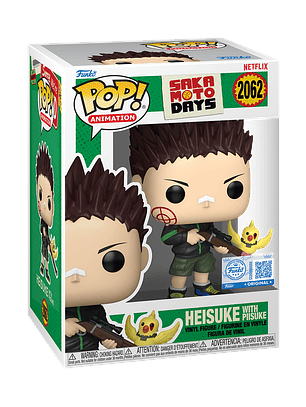 PREVENTA | Funko Pop! Heisuke with Piisuke 2062 | Sakamoto Days