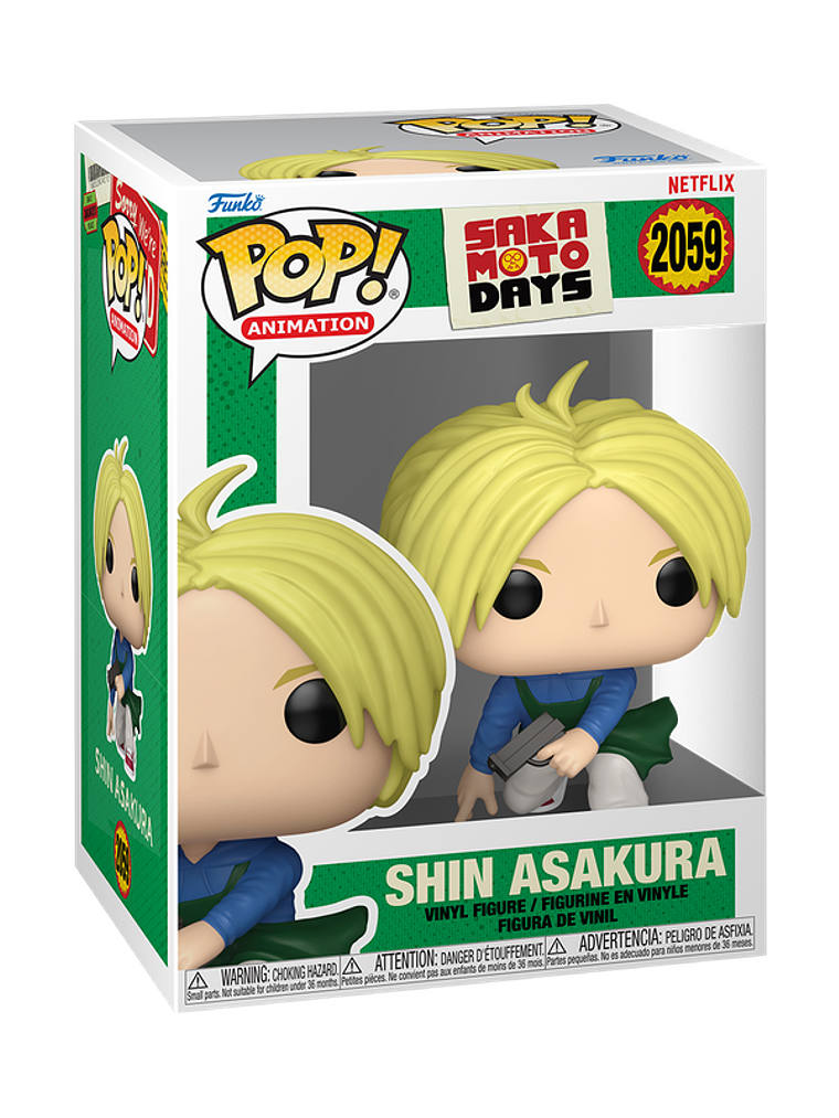 PREVENTA | Funko Pop! Shin Akashura 2059 | Sakamoto Days 1
