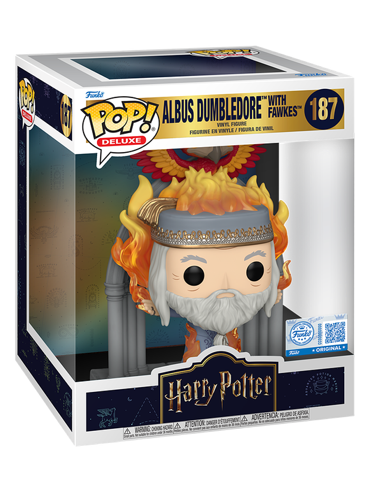 Funko Pop! Albus Dumbledore with Fawkes 187 | Harry Potter 1