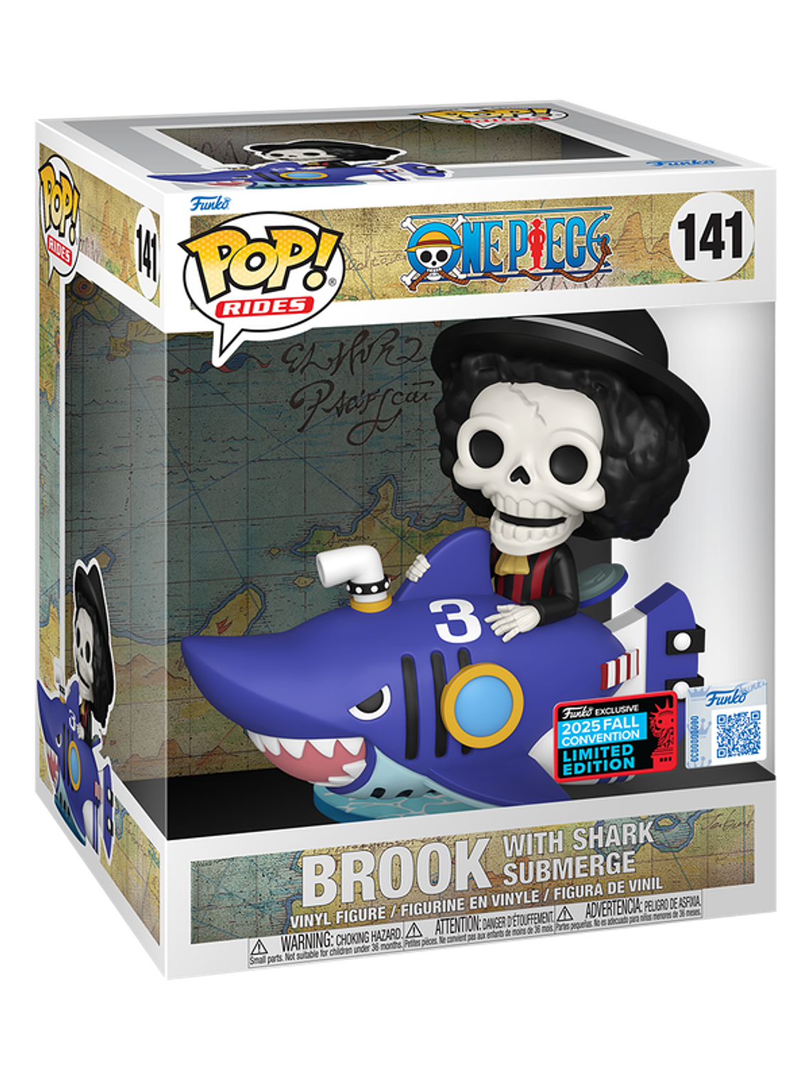 Funko Pop! Brook with Shark Submerge 141 | One Piece 1