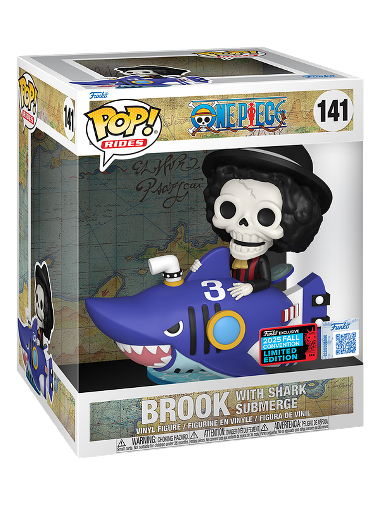 Funko Pop! Brook with Shark Submerge 141 | One Piece 1
