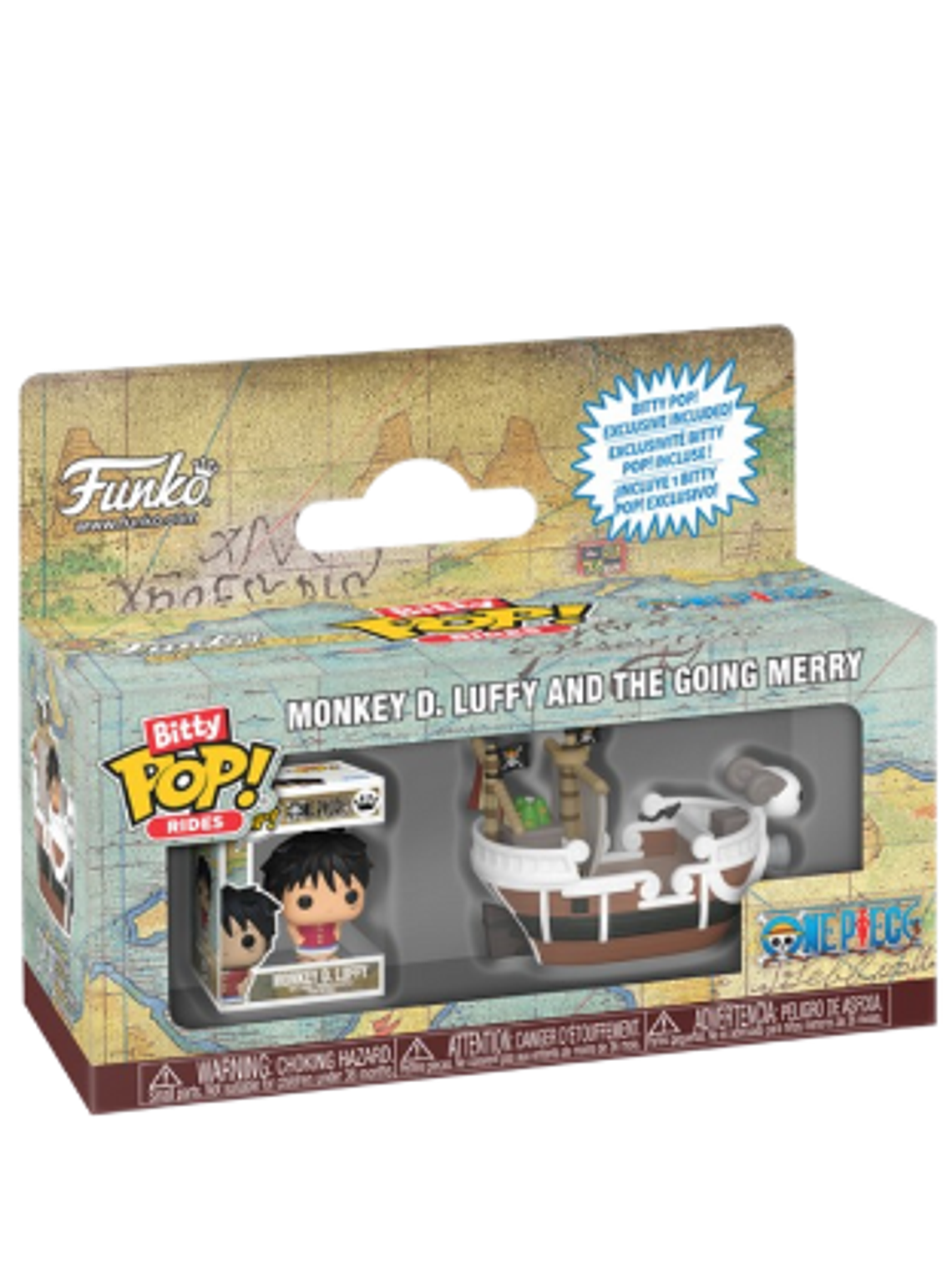 PREVENTA | Bitty Pop! Monkey D. Luffy and the Going Merry | One Piece 1