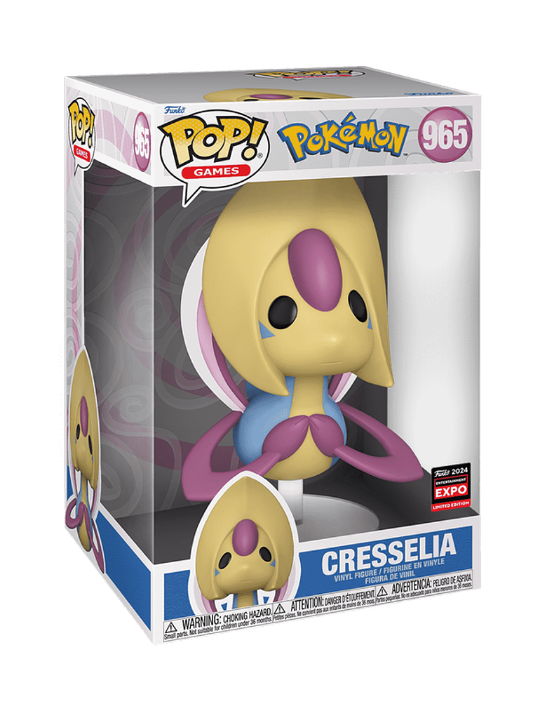Funko Pop! Cresselia 965  10' pulgadas (Tamaño Jumbo) 1