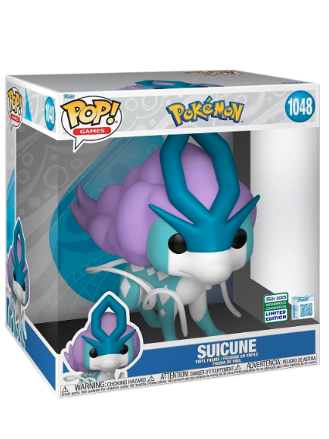 Funko Pop! Suicune 1048  10' Jumbo | Pokémon 1