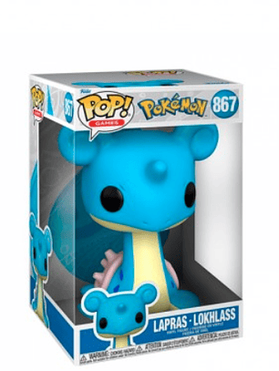 Funko Pop! Lapras 867  10' Jumbo | Pokémon (caja c/ detalle)
