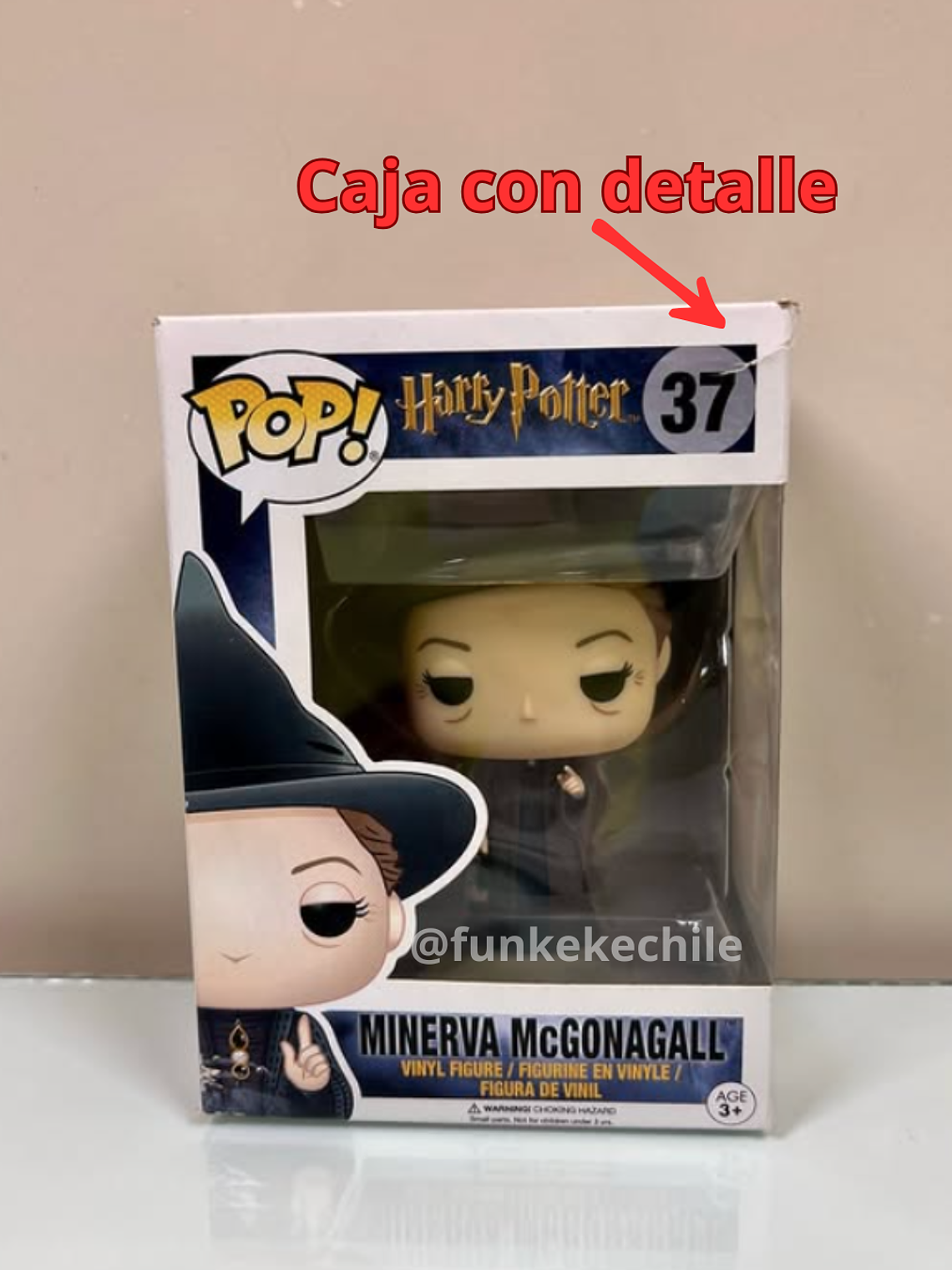 Funko Pop! Minerva McGonagall 37 | Harry Potter (Caja con detalle) 1