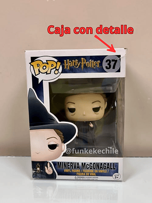 Funko Pop! Minerva McGonagall 37 | Harry Potter (Caja con detalle)