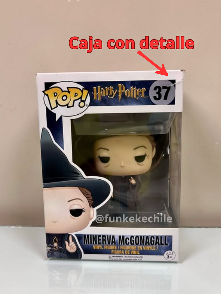 Funko Pop! Minerva McGonagall 37 | Harry Potter (Caja con detalle) 1