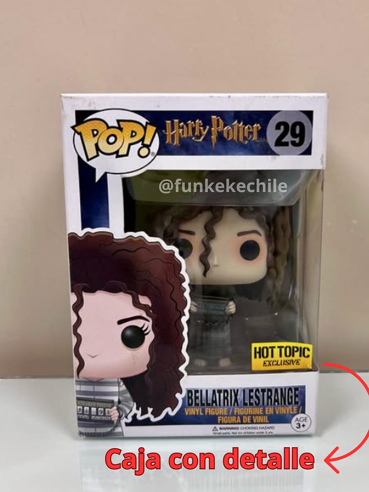 Funko Pop! Bellatrix Lestrange 29 | Harry Potter HOT TOPIC ( Caja con detalle) 1