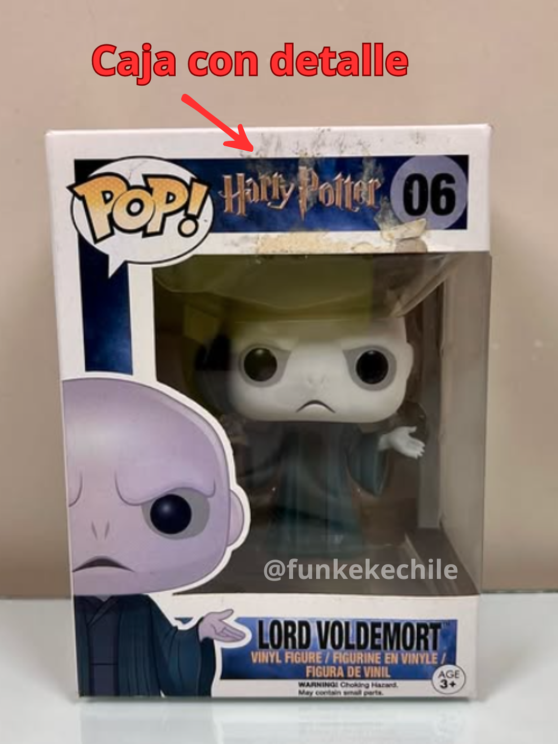 Funko Pop! Lord Voldemort 06 | Harry Potter (Caja con detalle) 1