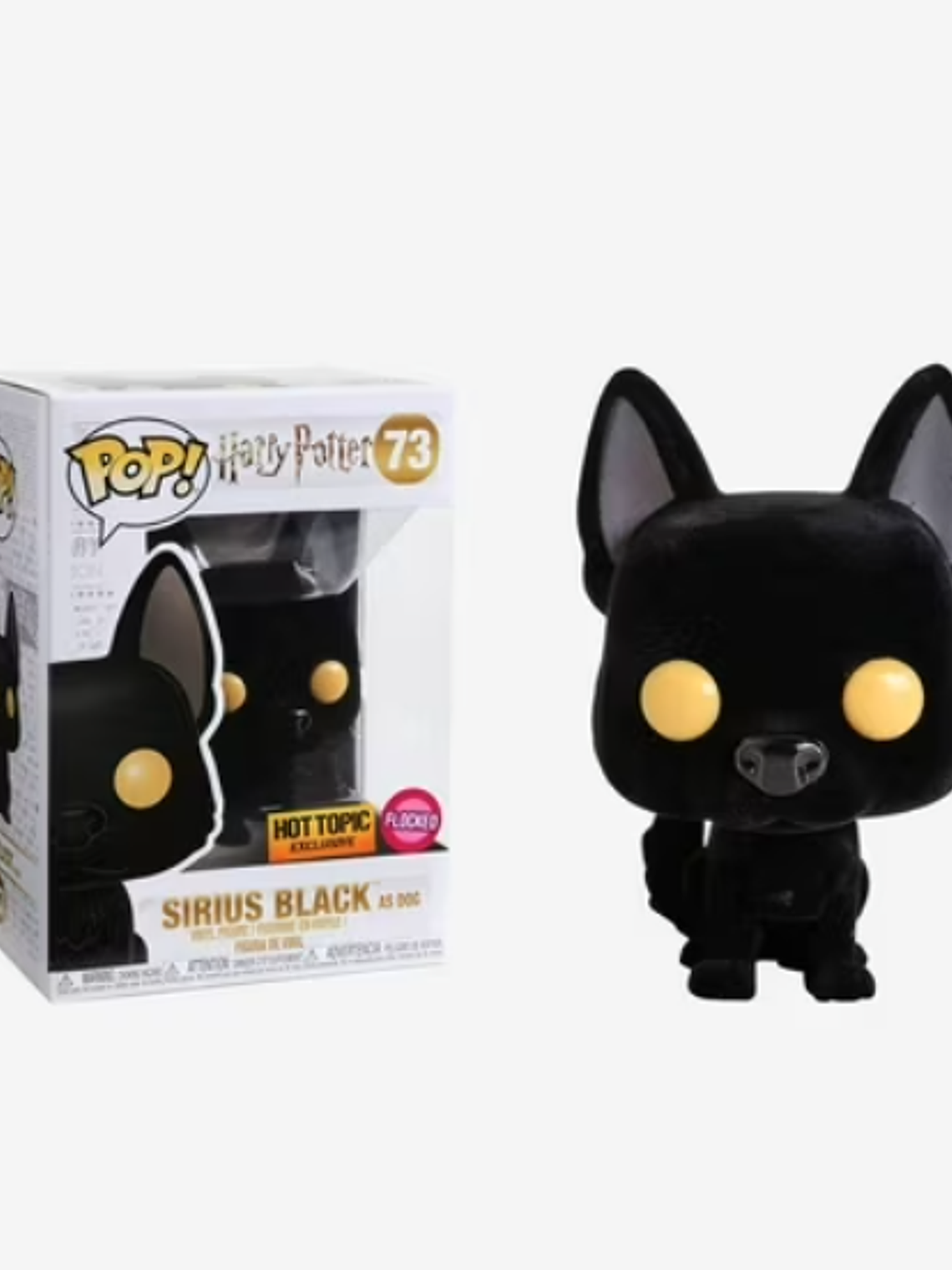 Funko Pop! Sirius Black as Dog 73 | Harry Potter HOT TOPIC / Flocked 1
