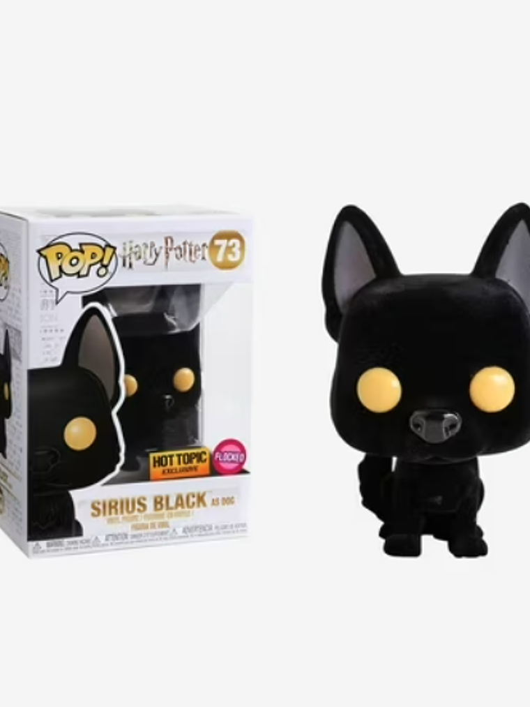 Funko Pop! Sirius Black as Dog 73 | Harry Potter HOT TOPIC / Flocked 1