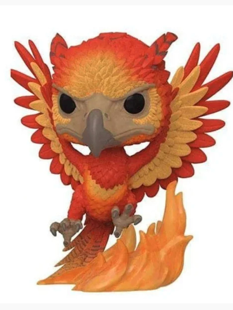 Funko Pop! Fawkes 84  (Flocked) | Harry Potter 2