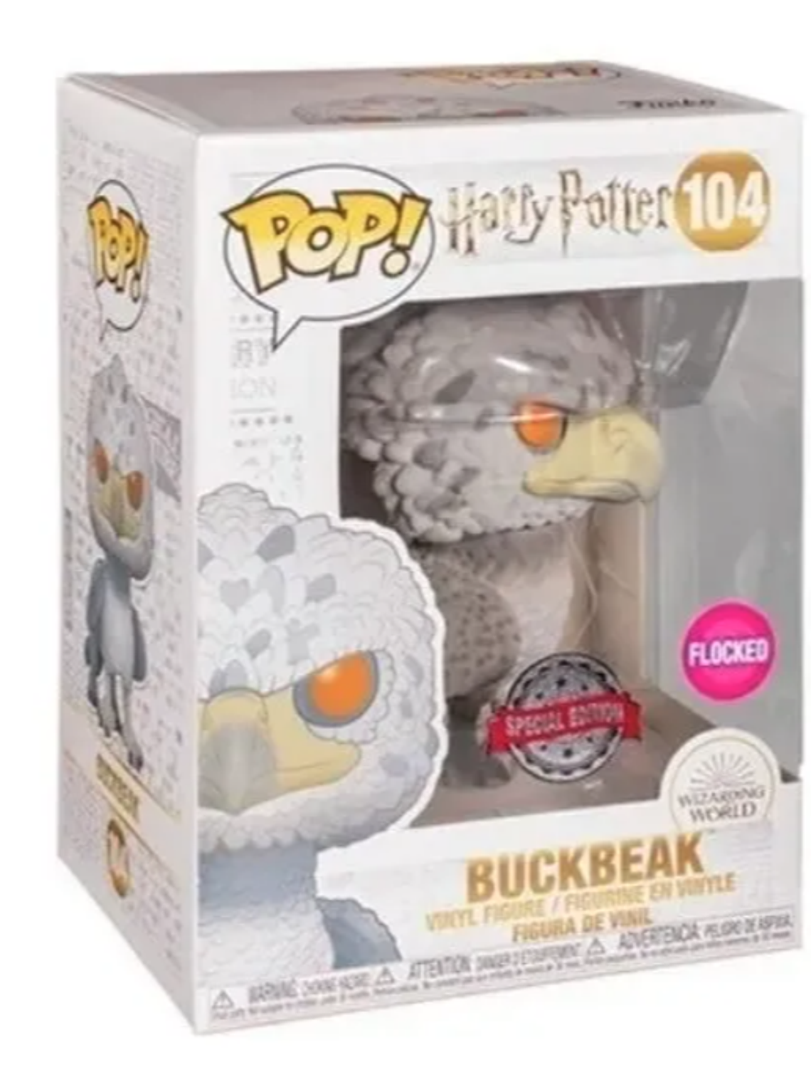 Funko Pop! Buckbeak 104 Flocked - Orange Eyes | Harry Potter 1