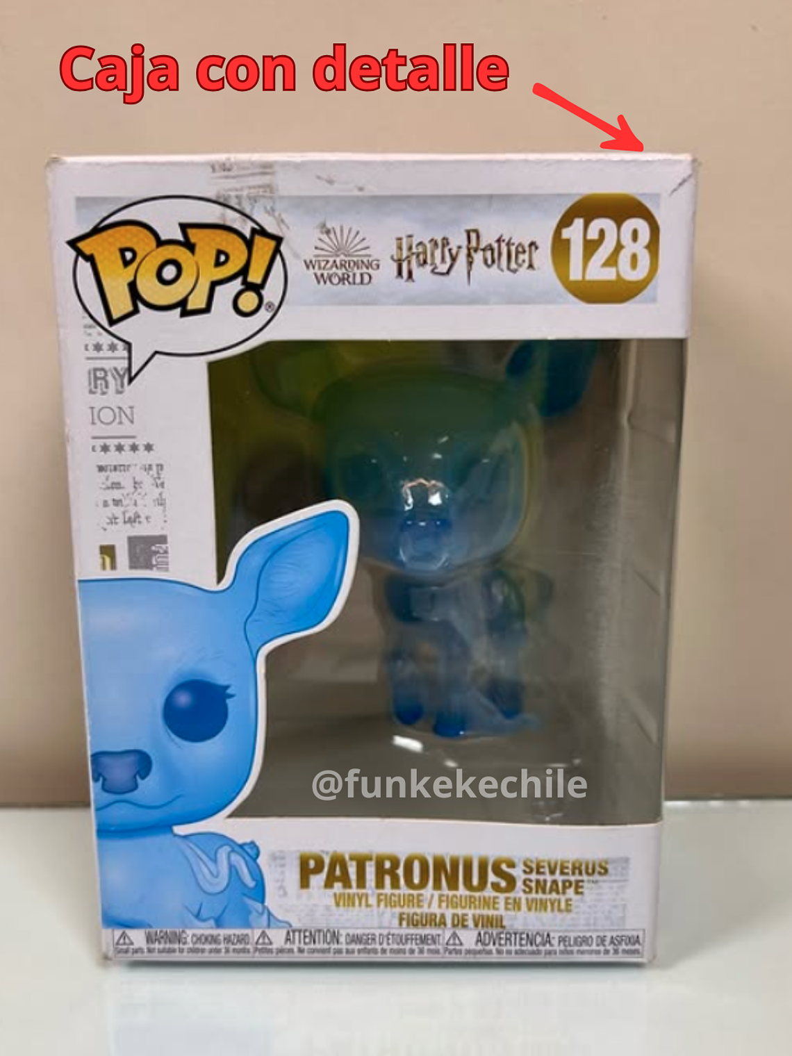 Funko Pop! Patronus Severus Snape 128 | Harry Potter (Caja con detalle) 1