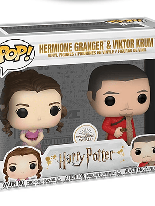 Funko Pop! 2 Pack Hermione Granger & Viktor Krum | Harry Potter (Barnes & Noble)