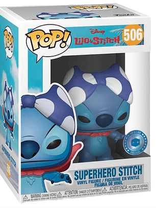 Funko Pop! Superhero Stitch 506 | Lilo & Stitch