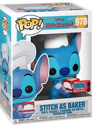 Funko Pop! Stitch as Baker 978 | Lilo & Stitch