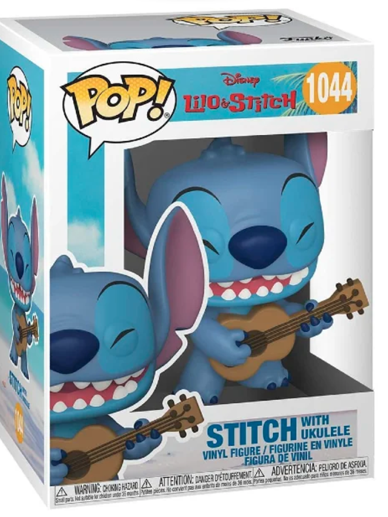 Funko Pop! Stitch with Ukelele 1044 | Lilo & Stitch 1