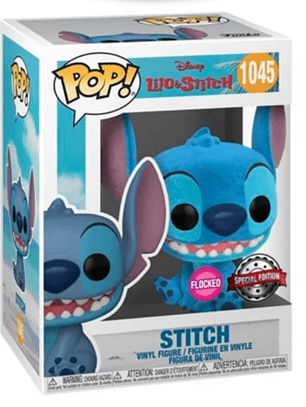 Funko Pop! Stitch 1045 | Lilo & Stitch - FLOCKED