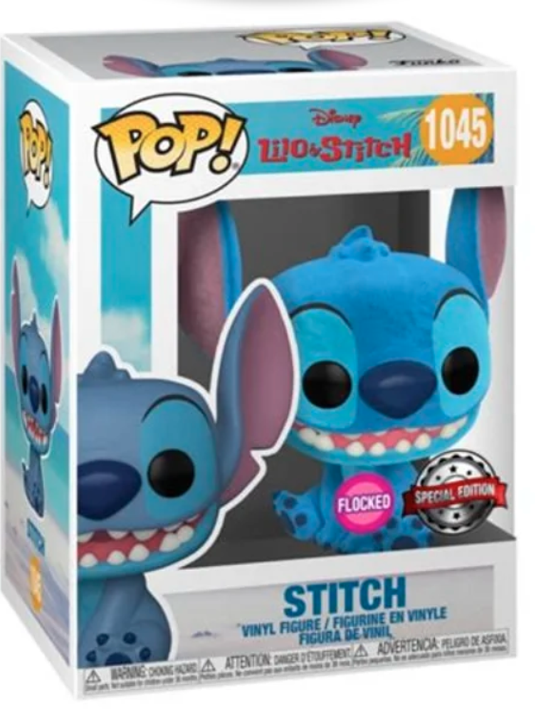 Funko Pop! Stitch 1045 | Lilo & Stitch - FLOCKED 1