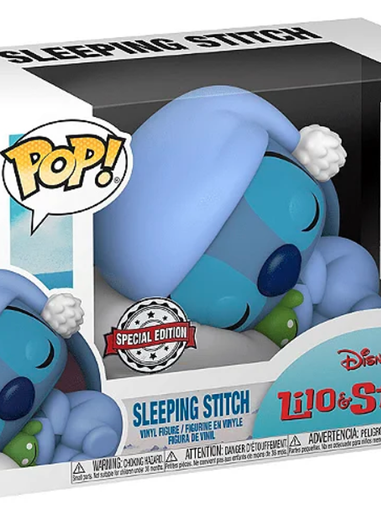 Funko Pop! Sleeping Stitch 1050 | Lilo & Stitch 1
