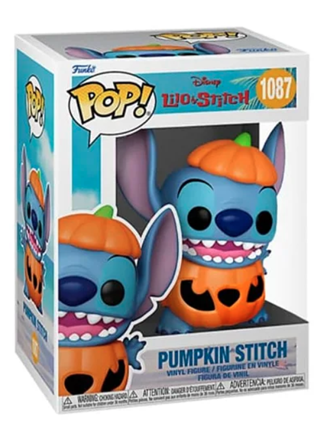 Funko Pop! Pumpkin Stitch1087  | Lilo & Stitch 1