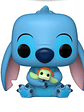 Funko Pop! Stitch with Turtle 1353 | Lilo & Stitch - Hot Topic - Miniatura 2