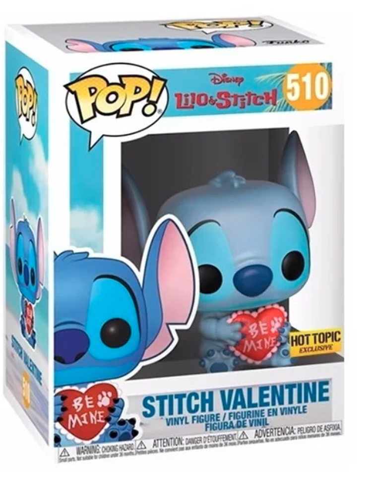 Funko Pop! Stitch Valentine 510 | Lilo & Stich - Hot Topic 1