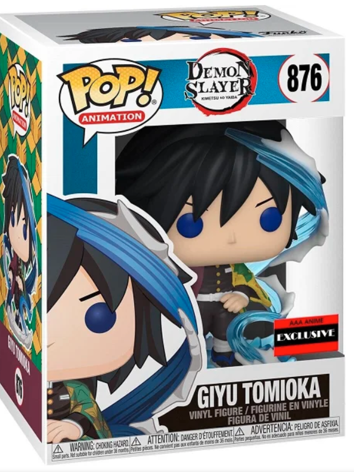 Funko Pop Giyu Tomioka 876 | Demon Slayer Kimetsu No Yaiba 1
