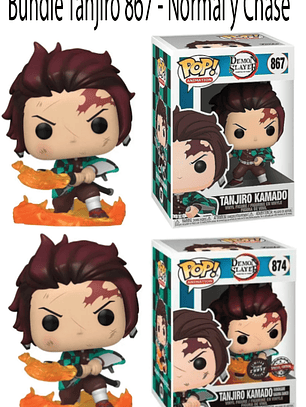 Bundle Tanjiro Kamado 867 (Normal y Chase) | Demon Slayer Kimetsu No Yaiba