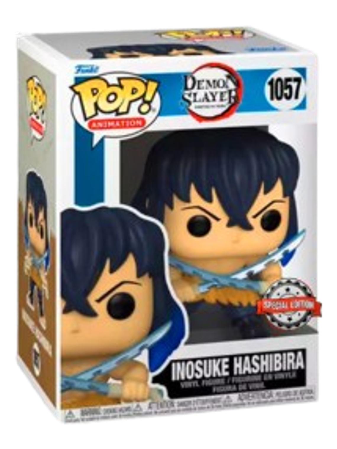 Funko Pop! Inosuke Hashibira 1057 | Demon Slayer Kimetsu No Yaiba 1
