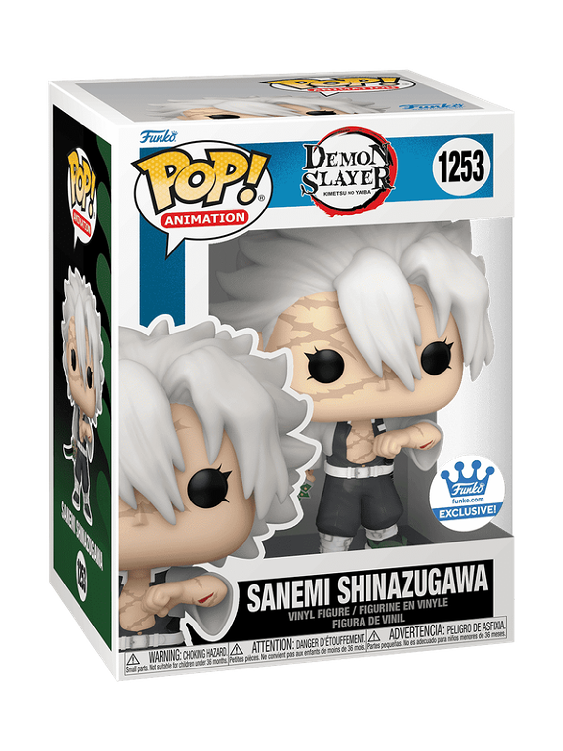 Funko Pop! Sanemi Shinazugawa 1253 | Demon Slayer Kimetsu No Yaiba 1