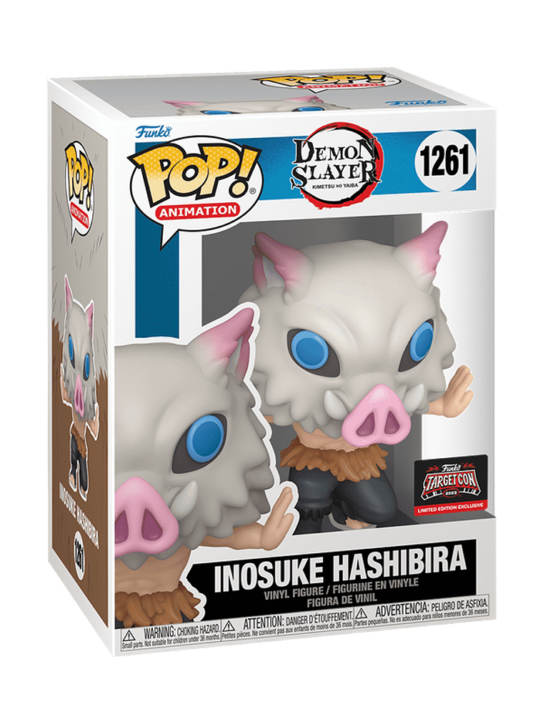 Funko Pop! Inosuke Hashibira 1261 | Demon Slayer Kimetsu No Yaiba 1