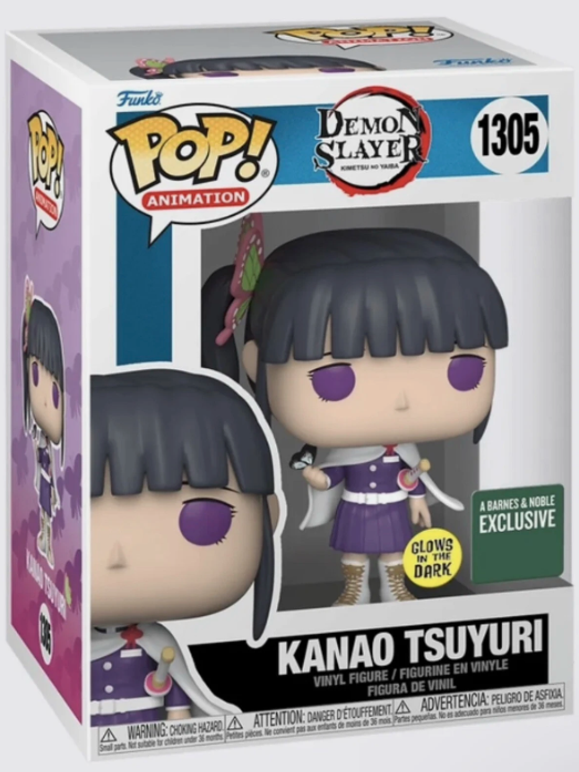 Funko Pop! Kanao Tsuyuri 1305 Glows in the dark | Demon Slayer Kimetsu No Yaiba  1