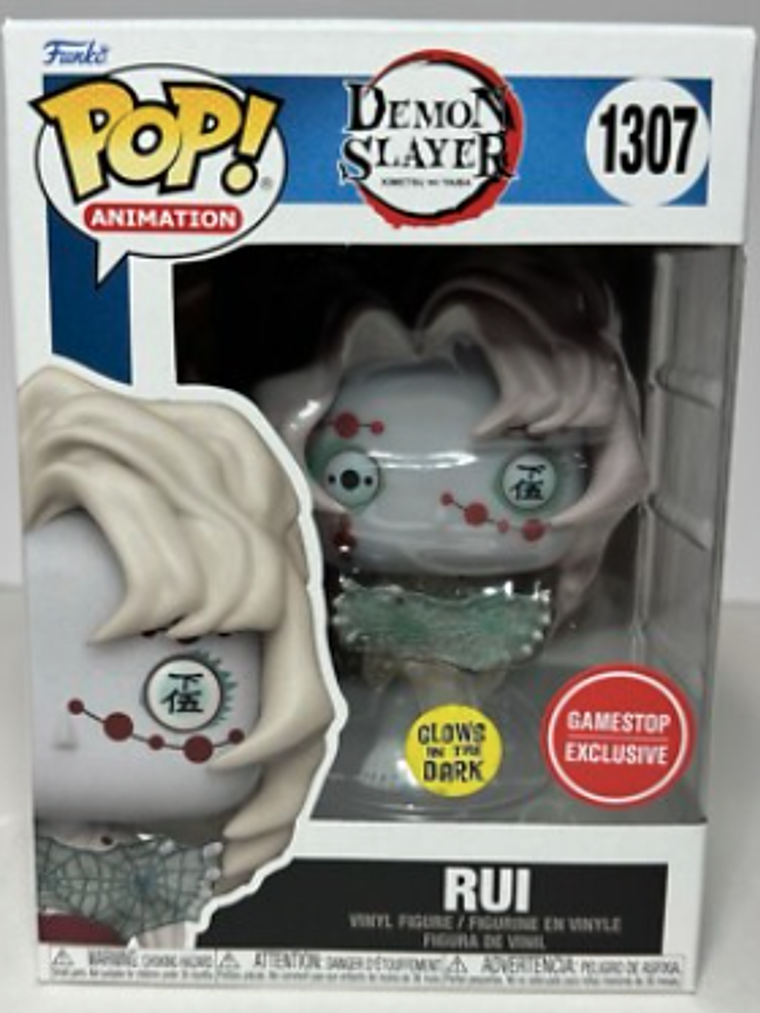 Funko Pop! Rui 1307  Gamestop | Demon Slayer Kimetsu No Yaiba 1