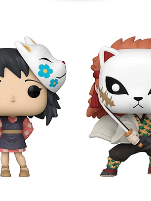 Funko Pop! 2 Makomo & Sabito | Demon Slayer Kimetsu No Yaiba
