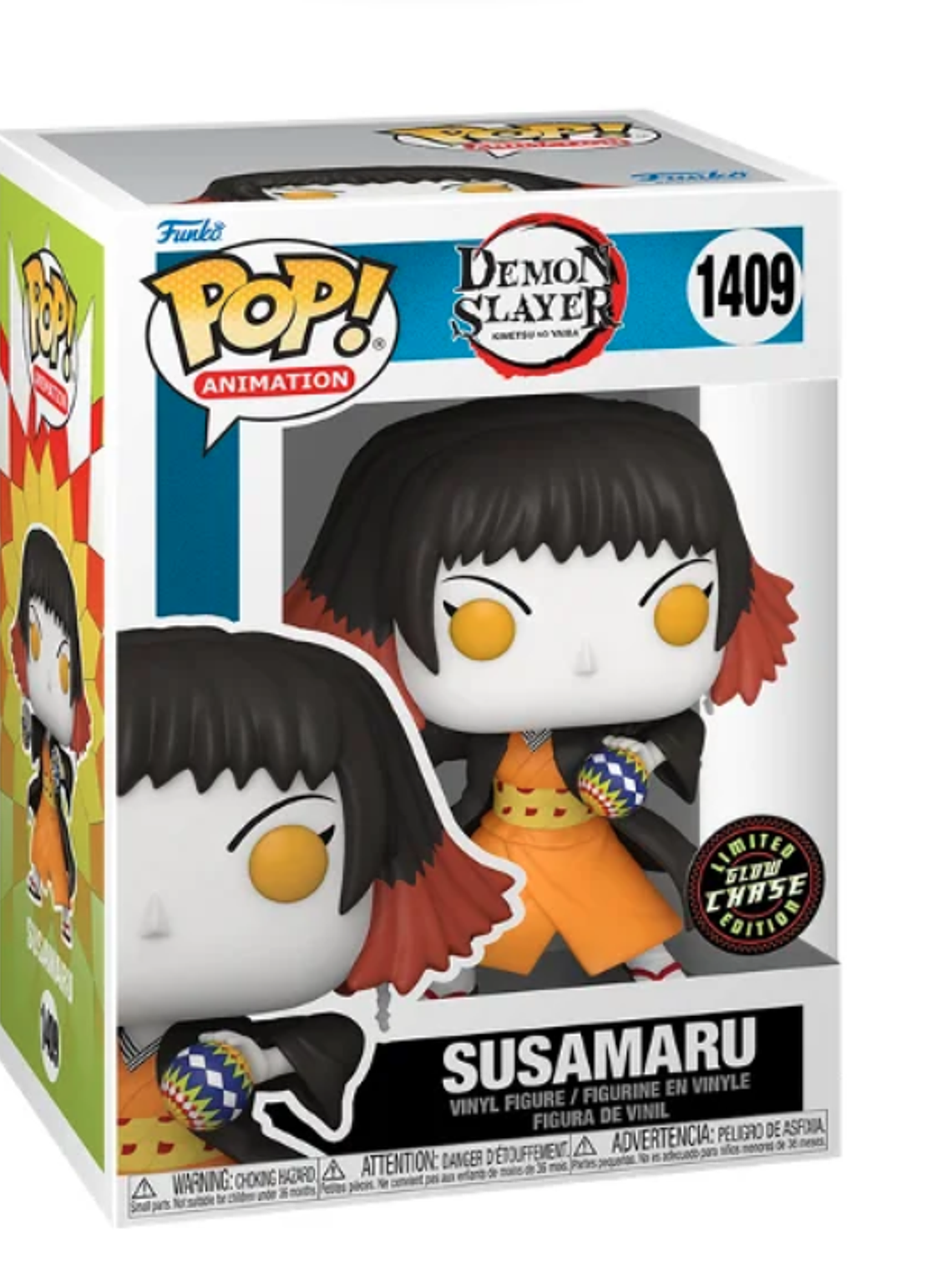 Funko Pop! Susamaru 1409 Chase | Demon Slayer Kimetsu No Yaiba 1
