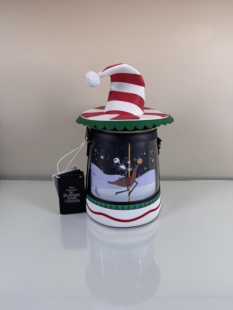 Crossbody navideño “Carrusel” | The nightmare before Christmas” x Loungefly  1
