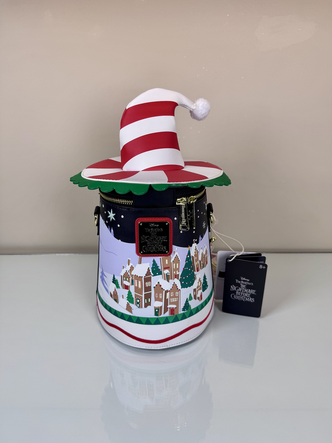 Crossbody navideño “Carrusel” | The nightmare before Christmas” x Loungefly  3