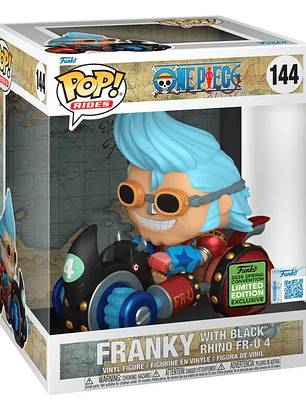 Funko Pop! Franky with Black Rhino FR-U 144 | One Piece