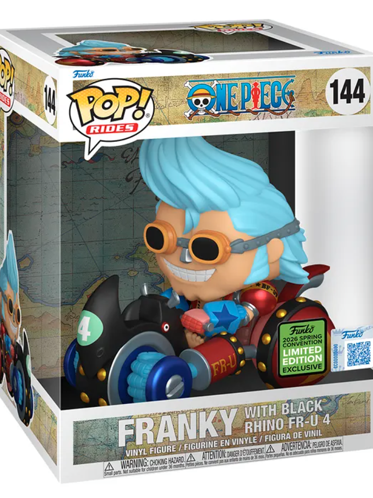 Funko Pop! Franky with Black Rhino FR-U 144 | One Piece 1