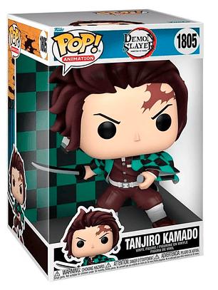 Funko Pop! Tanjiro Kamado 1805 JUMBO | Demon Slayer