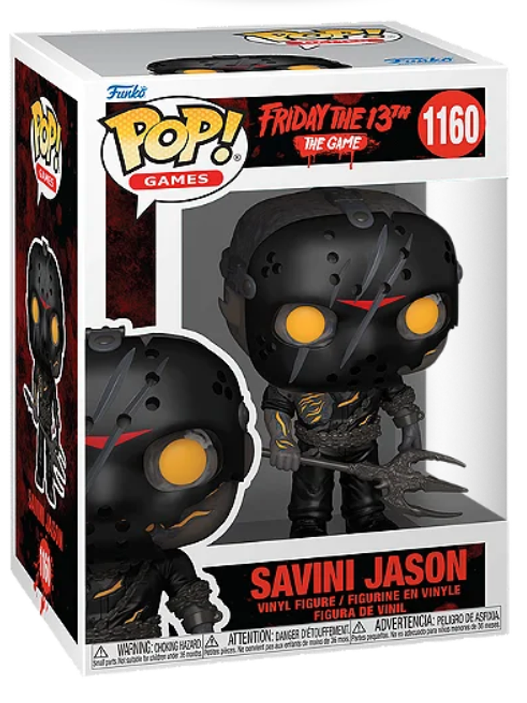 Funko Pop! Savini Jason 1160 | Friday the 13th The Game 1